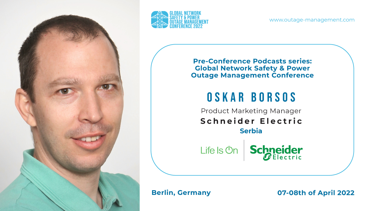 Product: Pre-conference podcast with Oskar Borsos, Product Marketing Manager, Schneider Electric, Serbia - Future Bridge Events | Conferences & Summits