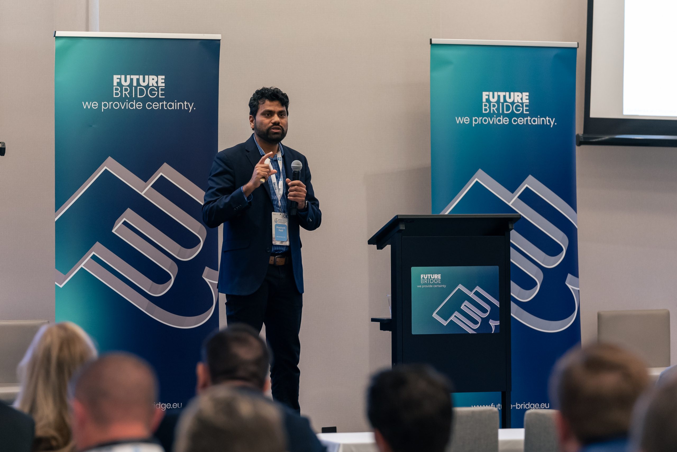 Conference session at a Future Bridge summit