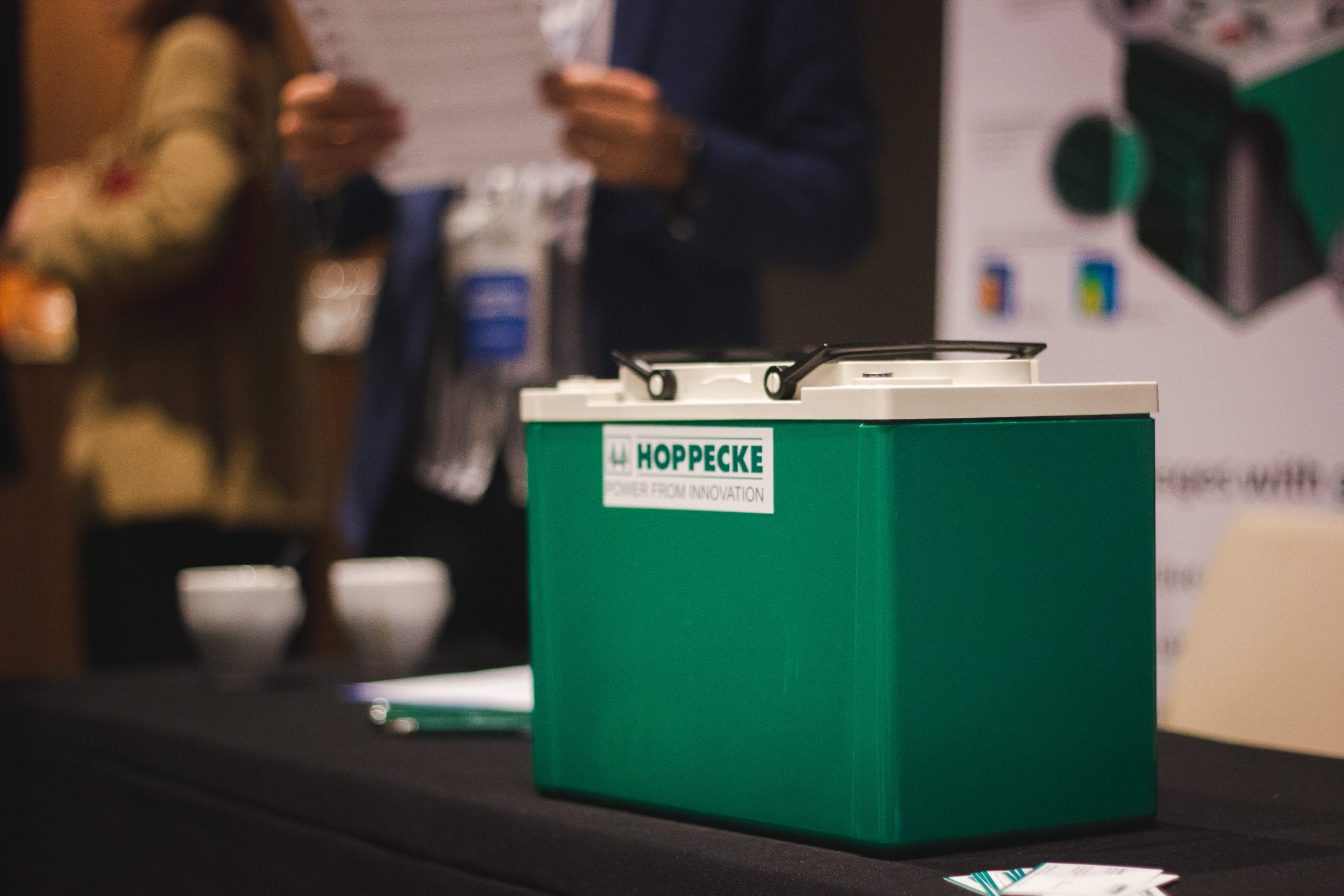 Sponsor stand at a past summit